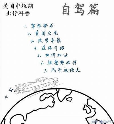 《美国导航指南：深入解析北美交通与定位系统》，北美导航地图中文版